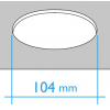 Downlight con LED COB 10 W 230 V